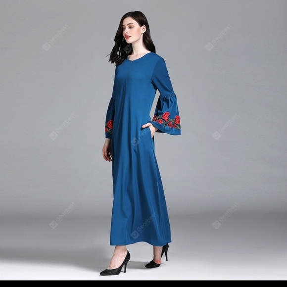 NEW J. Crew ALine Dress Ballon Sleeves Summer Ankle Castlecore Limited Edition - Picture 5 of 16